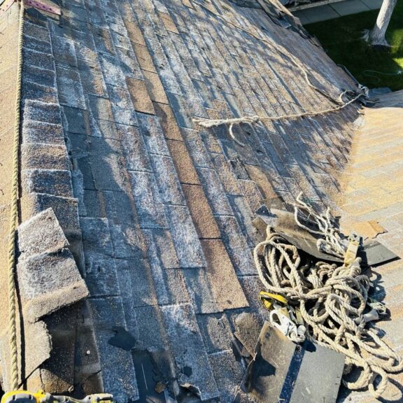 mountain vista storm damage roof replacement case study before