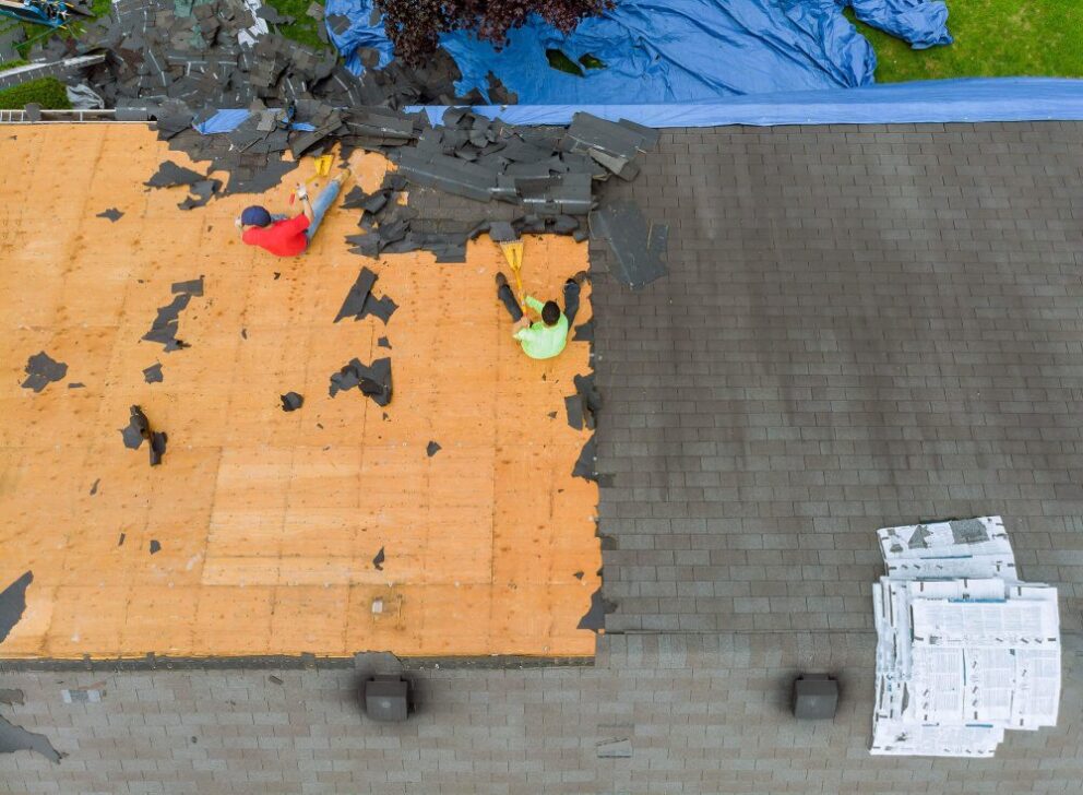 step by step roof replacement