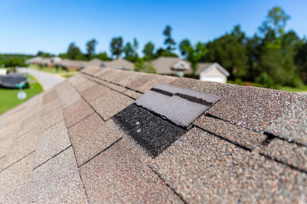storm damage roof repair