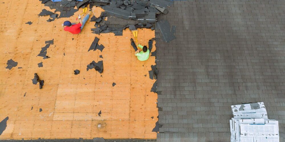 step by step roof replacement