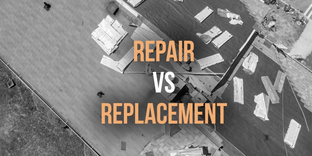 roof repair vs roof replacement